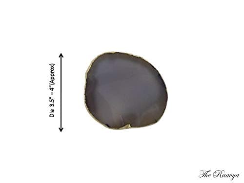 Agate Coasters Set of 4-Natural
