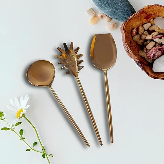 Gold Finish Serving Cutlery view 2