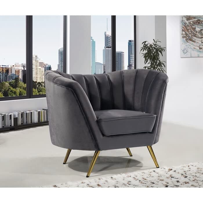 Grey 6-Seater Sofa view 2