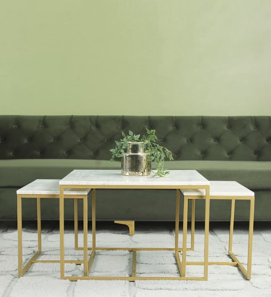 Set of 3 Square Nesting Center Table