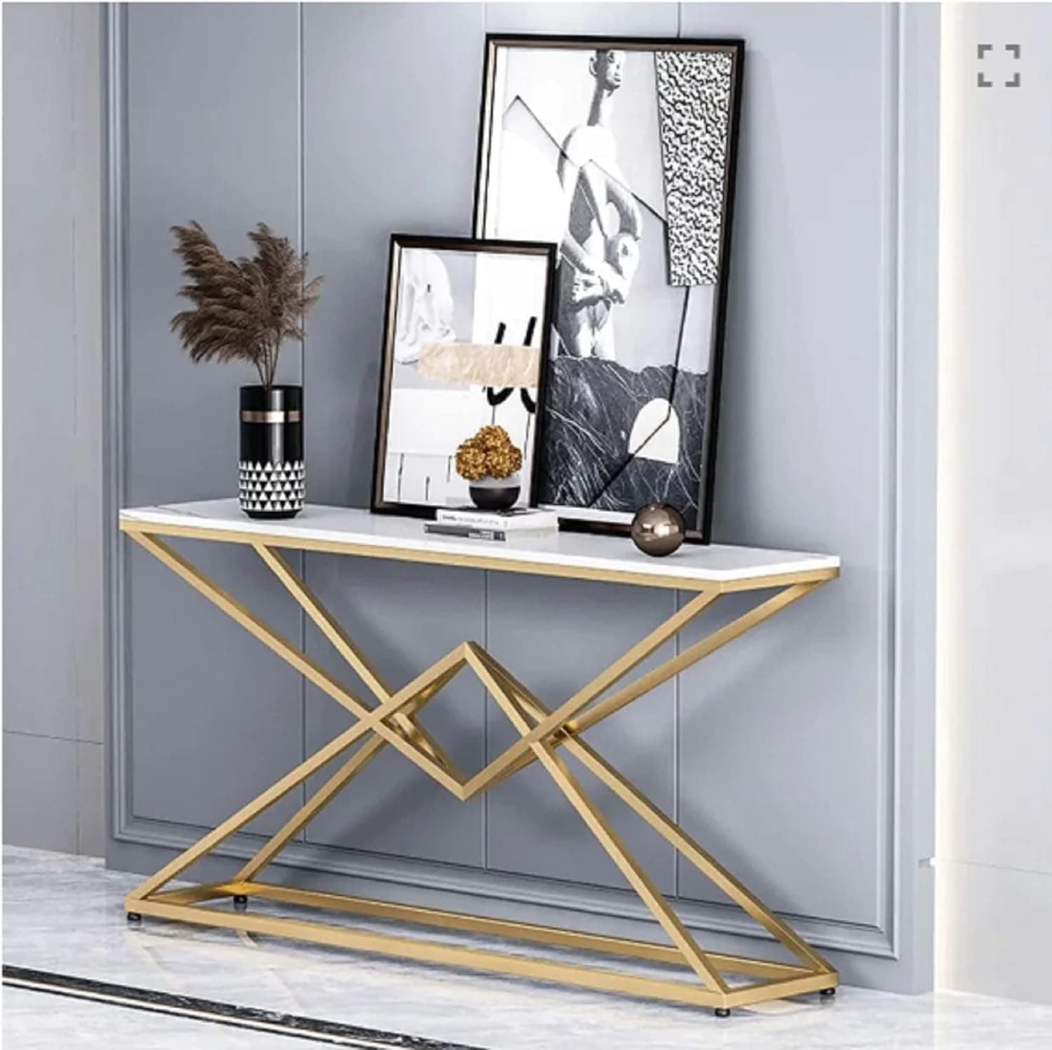 Cross Base Console  Table