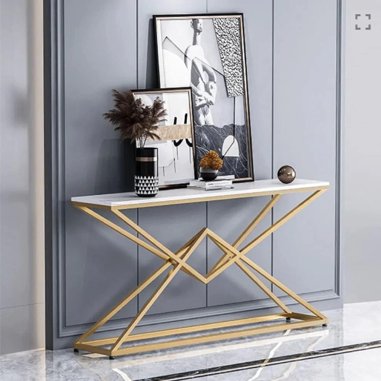 Cross Base Console  Table view 2