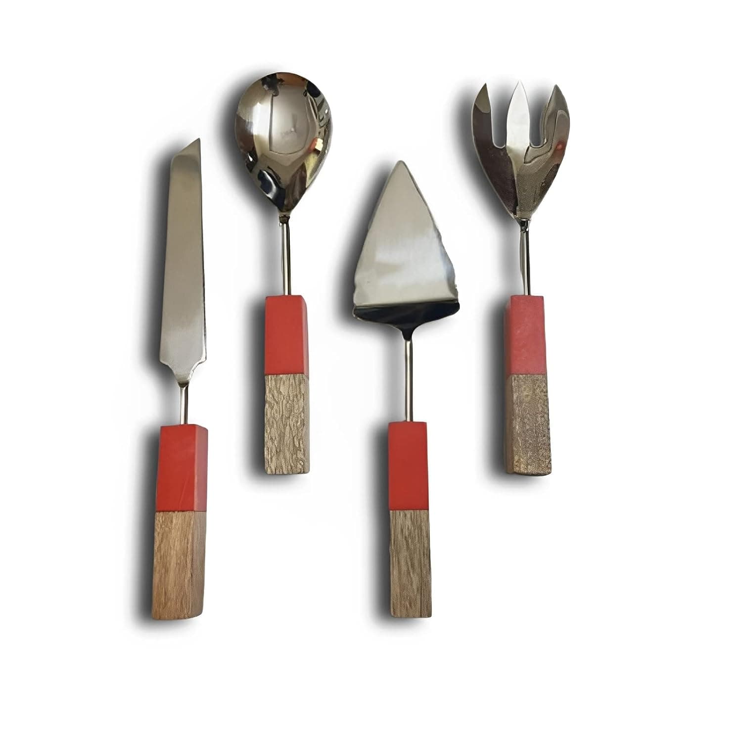 Orange Cutlery Set of 4