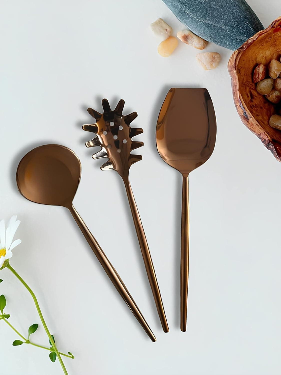 Rose Gold PVD Serving Cutlery view 2